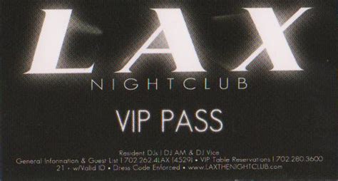 Club Passes .